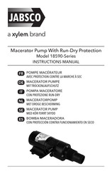 Xylem JABSCO 18590 Series Instruction Manual