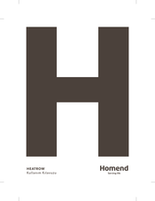 Homend HEATROW 1618H User Manual