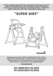 Chipolino SUPER SHEF STHSC025 Series Assembly Instructions Manual