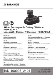 Parkside PAPK 12 A4 Translation Of The Original Instructions