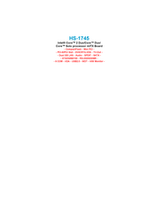 Boser HS-1745 Manual