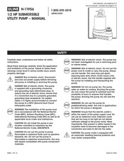U-Line H-11956 Manual