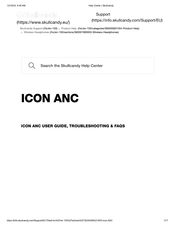 Skullcandy ICON ANC User Manual
