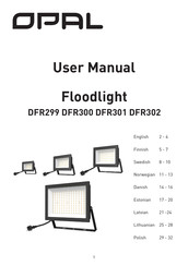 Opal DFR301 User Manual