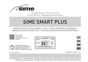 Sime SMART PLUS Installation And Use Manual
