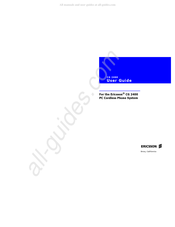 Ericsson CG 2400 User Manual