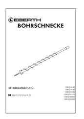 EBERTH GW2-BS200 Operating Instructions Manual