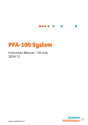 Siemens Healthcare PFA-100 Instruction Manual