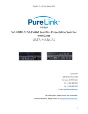PureLink PS-610 User Manual