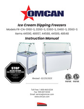 Omcan FR-CN-0460-S Instruction Manual