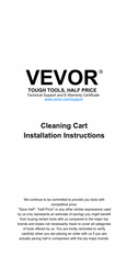 VEVOR D-011B-1 Original Instruction