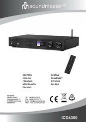 SOUNDMASTER ICD4350 Instruction Manual