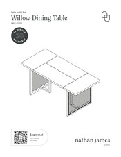NATHAN JAMES Willow 41302 Manual