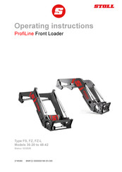 Stoll ProfiLine 36-20 Operating Instructions Manual