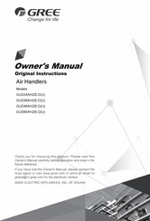 Gree GUD24AH2/E-DU Owner's Manual