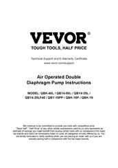 VEVOR QBK-40L Instructions Manual