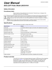 Hach BOD LDO LBOD10101 User Manual