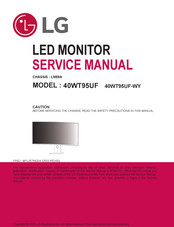 LG 40WT95UF Service Manual