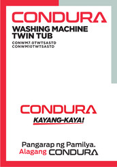 Condura CONWM7.0TWTSASTD Manual