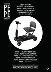 PEPE BEDSIDE COMMODE P40012 User Manual