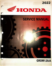 Honda GROM125/A 2022 Service Manual