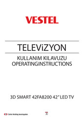 VESTEL 42FA8200 Operating Instructions Manual