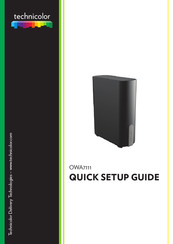 Technicolor OWA7111 Quick Setup Manual