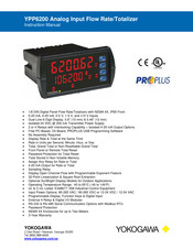 YOKOGAWA YPP6200-6R0 Instruction Manual