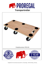 PROREGAL RTS2-03 Manual