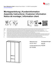Rauch AC337.43C7 Assembly Instructions Manual