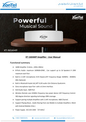 XONTEL XT-160AMP User Manual