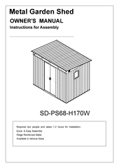 Moebelix SD-PS68-H170W Owner's Manual