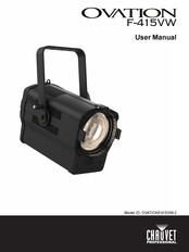 Chauvet Professional OVATIONF415VW-2 User Manual