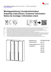 Rauch AW545.0MN4 Assembly Instructions Manual