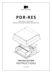 Future Automation PDR3-RES Installation Instructions Manual