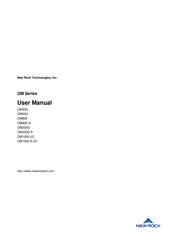 New Rock Technologies OM1000-A-UC User Manual