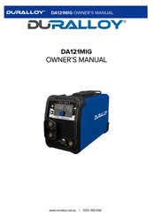 Duralloy DA121MIG Owner's Manual