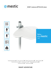MESTIC MTVA-30 vision User Instructions