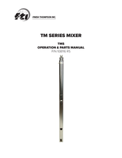 Finish Thompson TMS 40 Operations & Parts Manual