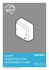 Assa Abloy Aperio AH30 Installation Manual