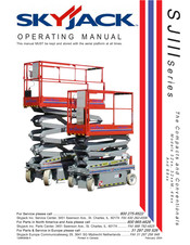 Skyjack 3220M Operating Manual