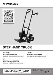 Parkside 459262 2401 Assembly And Operation Instructions Manual