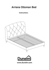 Dunelm Arriana Ottoman Bed Instructions Manual