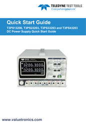 Teledyne T3PS43203 Quick Start Manual