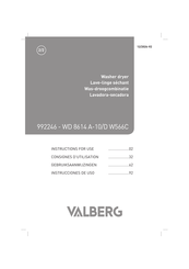 VALBERG WD 8614 A-10/D W566C Instructions For Use Manual
