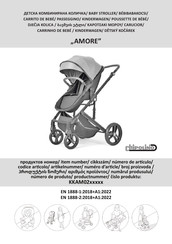 Chipolino AMORE KKAM02 Series Assembly Instructions Manual