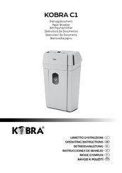 Elcoman Kobra C1 Operating Instructions Manual