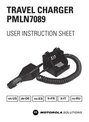 Motorola solutions PMLN7089 User Instruction Sheet