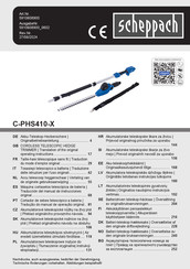 Scheppach C-PHS410-X Translation Of The Original Operating Instructions