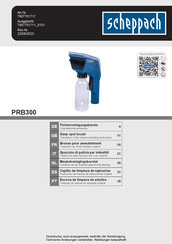 Scheppach PRB300 Translation Of The Original Operating Instructions